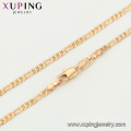 44406 xuping GZ Modeschmuck Markt einfache 18k vergoldete Chian Halskette mit Magnetverschluss